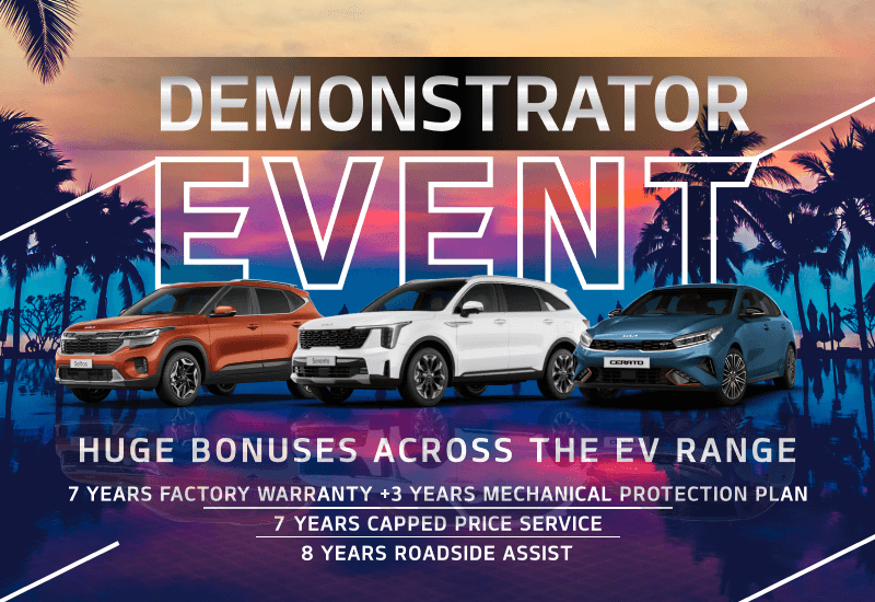 Gibbons Kia's -  Huge Bonuses Across The Demonstrator Range