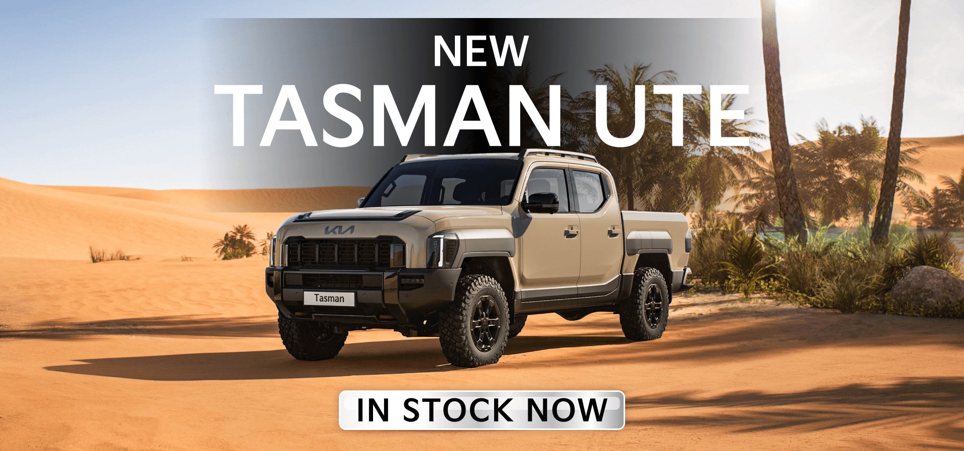 Gibbons Kia's -  TASMAN UTE in Stock Now